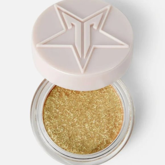 Jeffree Star VOODOO GLASS EYE GLOSS POWDER Gold Green Duochrome Shimmer SHADOW - Picture 1 of 8